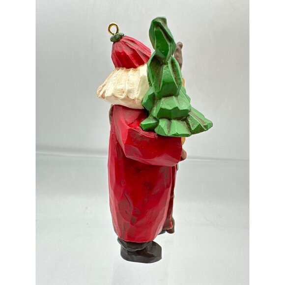 Hallmark Keepsake Membership Kit Ornament Set 3 Santas 1998 Collectors Club - Picture 6 of 16